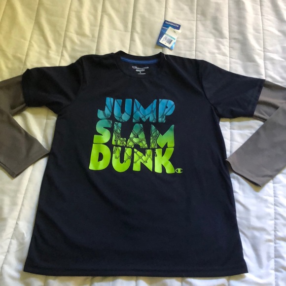 🏀 CHAMPION LONG SLEEVE TEE - Picture 2 of 7